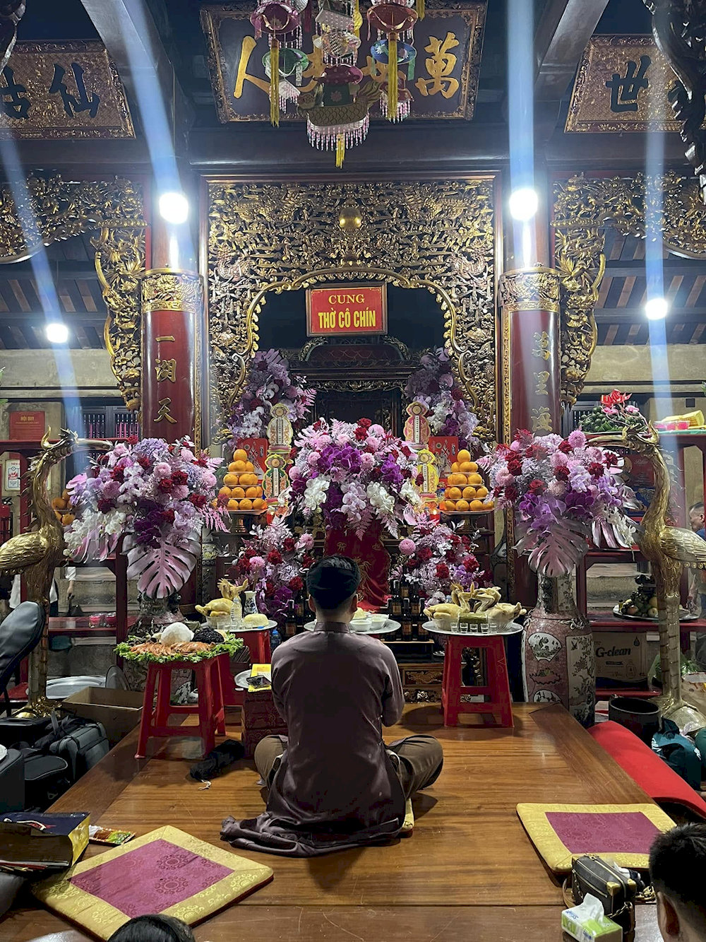 Đây là cung thờ Cô Chín
